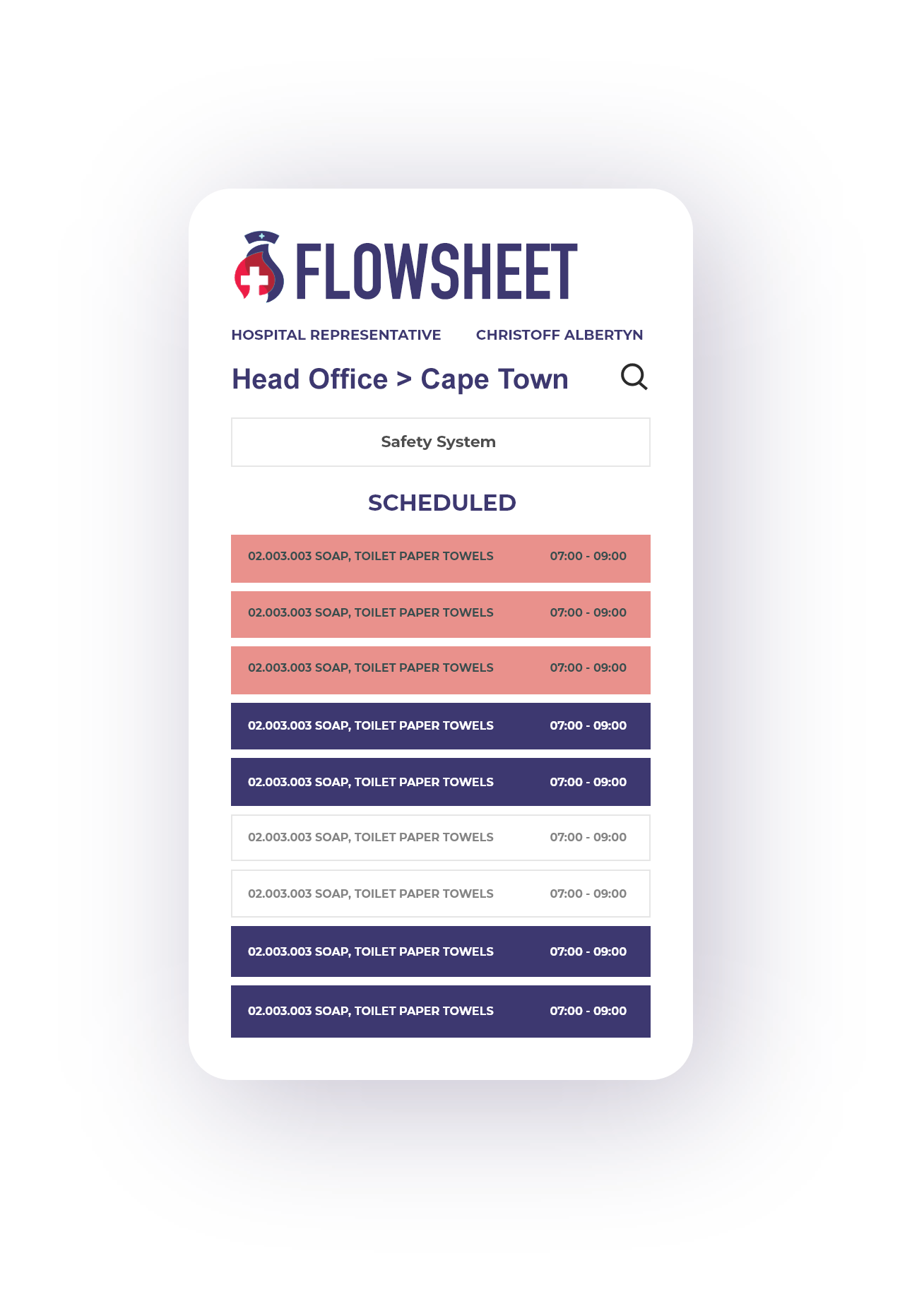 Flowsheet App